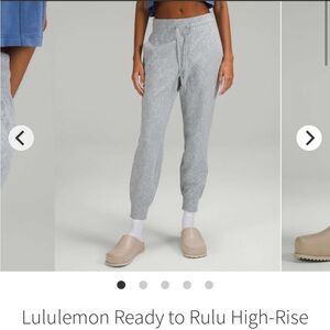 Lululemon rulu jogger gray - size 8